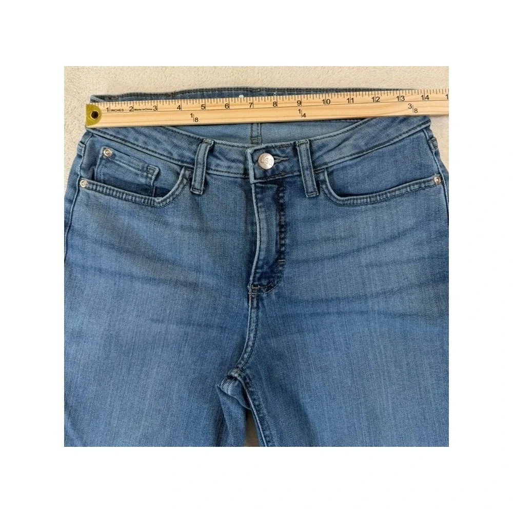 Lee Regular Fit Bootcut Jeans Medium‎ Wash Mid Rise Denim Womens 6M 28x30